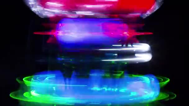 Abstract licht bewegingspatroon — Stockvideo