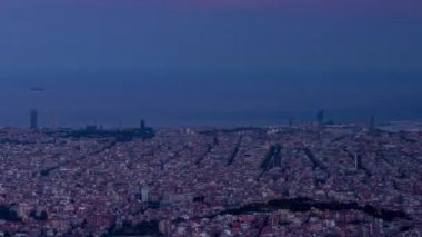 İspanya 'nın Barcelona kentinin çevrilebilir videosu