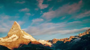 Matterhorn, Alpler 'in ileri geri zaman videosu