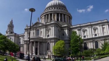 St Pauls Katedrali 'nin Fisheye merceği zaman çizelgesi, Londra, İngiltere