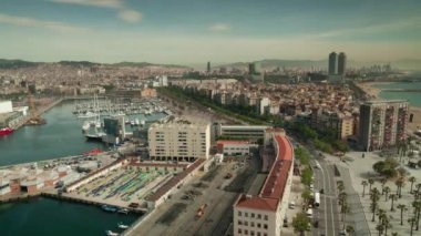  Barselona, İspanya 'da Barceloneta' nın Zamanı