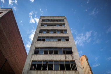 Terk edilmiş bina, El Poblenou, Barselona, İspanya