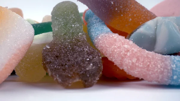 Макро крупним планом зображення желе цукерок — стокове фото