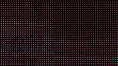 Öndeki video ekranında renkli pikselli arıza