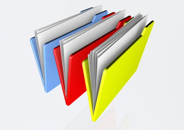 File Computer Rendering — Foto Stock