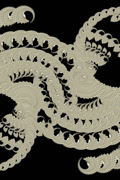 Abstraktes Fraktales Design Hintergrund — Stockfoto