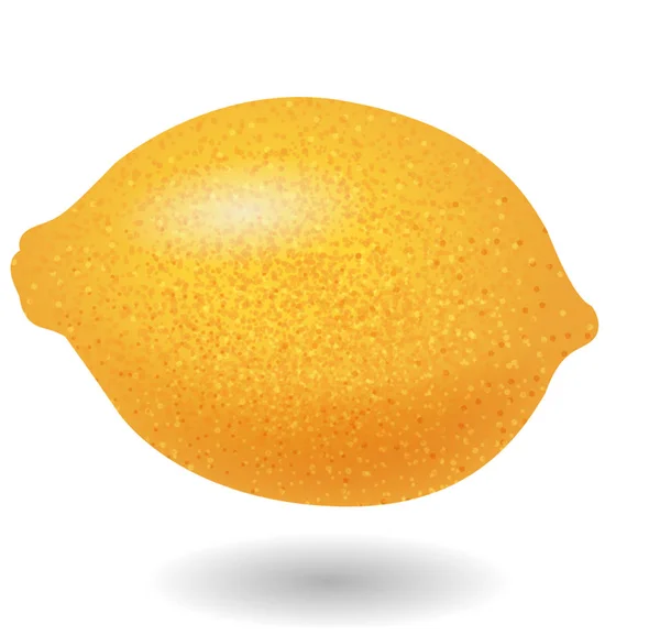 Owoce Cytryny Białym Tle — Zdjęcie stockowe