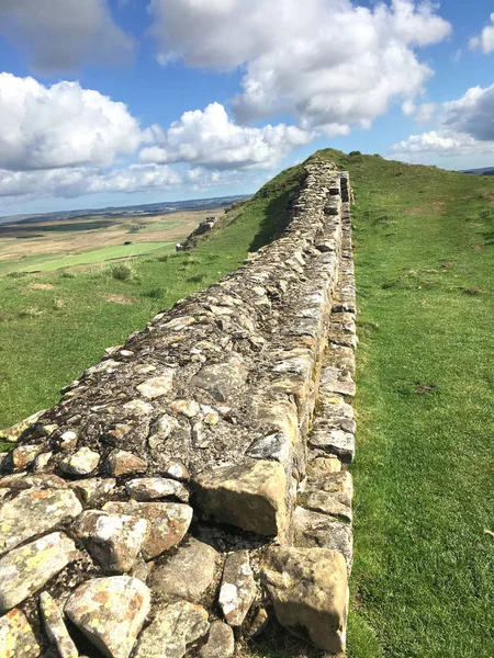 Muralla Adriano Northumberland — Foto de Stock