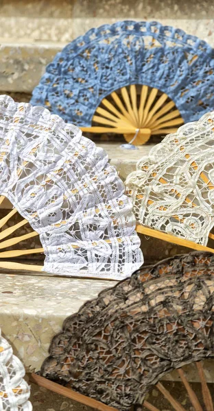 in cyprus the handmade paper fan exposure for the sale and blur