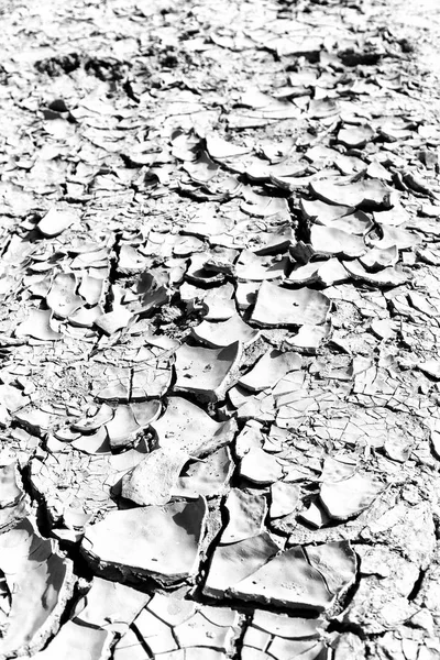 Textura Abstracta Fondo África Suelo Roto Muerto Erosión — Foto de Stock