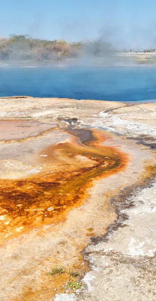 在达纳吉尔凹地埃塞俄比亚非洲 Dallol 和极啤酒的火山凹陷 — 图库照片