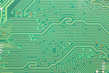 ışık teknolojisi ve gelecekteki mikro teknoloji ve compute kavramı gibi bulanık devre kartı