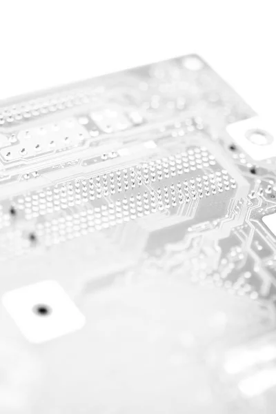 Carte Circuit Floue Lumière Comme Concept Technologie Micro Technologie Future — Photo