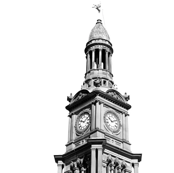 Australia Sydney Torre Del Reloj Antiguo — Foto de Stock