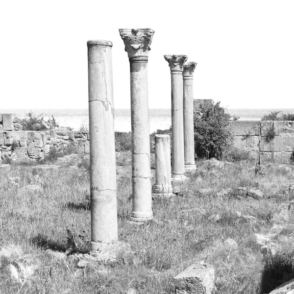 Півночі Кіпру Античне Місто Руїни Історії Самопочуття Торгівлі — стокове фото