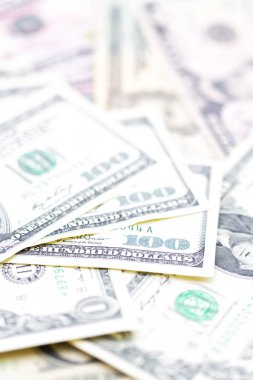 bulanık Doları para arka plan başarı refah ve iş kavramı gibi