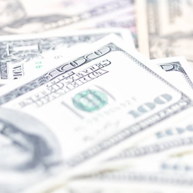 bulanık Doları para arka plan başarı refah ve iş kavramı gibi