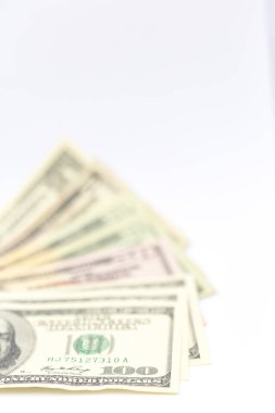 bulanık Doları para arka plan başarı refah ve iş kavramı gibi