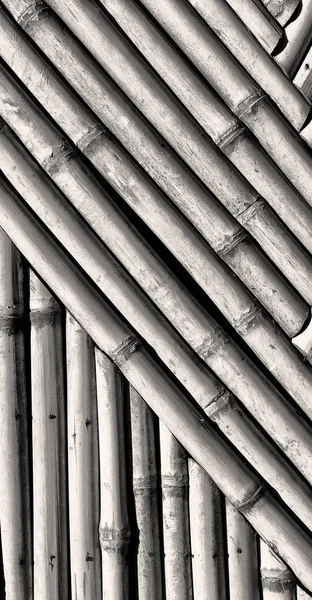 竹の壁と素材の装飾の抽象的なテクスチャ背景 — ストック写真