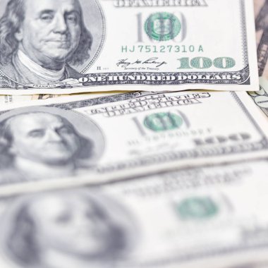 bulanık Doları para arka plan başarı refah ve iş kavramı gibi