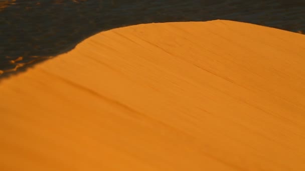 Bellissime Dune Sabbia Panoramica Nel Deserto Oman — Video Stock