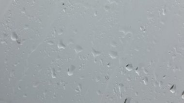 araba cam, yakından görmek soyut doku yağmur damlaları