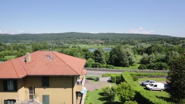 Szenische Aufnahmen Der Schönen Altstadt Italien — Stockvideo