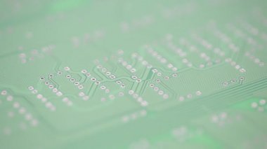 bulanık devre kartının yakın çekim