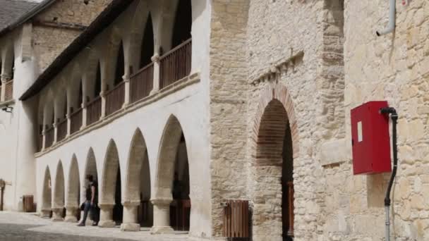 Imagens Cênicas Antiga Igreja Patrimônio Histórico Chipre — Vídeo de Stock