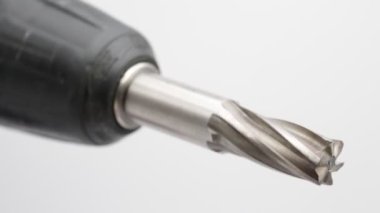 rotation of drill bit, like concept of manual work 