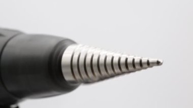 rotation of drill bit, like concept of manual work 