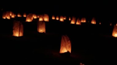 gökyüzü fenerler yere Ürdün'de petra antik sitesi gece yakın Tarih