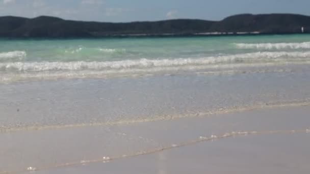 Όμορφο Ωκεανό Και Την Παραλία Στην Αυστραλία — Αρχείο Βίντεο