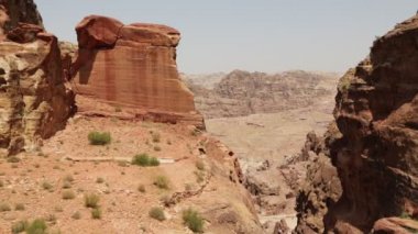 yüksek Petra Ürdün, güzel antika sitesinin görünümünden merak ediyorum dünya 