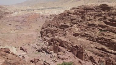 yüksek Petra Ürdün, güzel antika sitesinin görünümünden merak ediyorum dünya 
