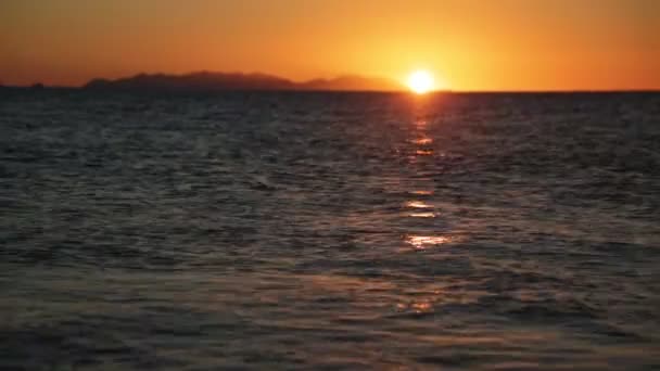 Hermoso Atardecer Sobre Océano Australia — Vídeo de stock