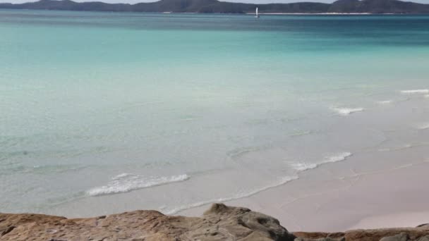 Красивый Океан Пляж Австралии — стоковое видео