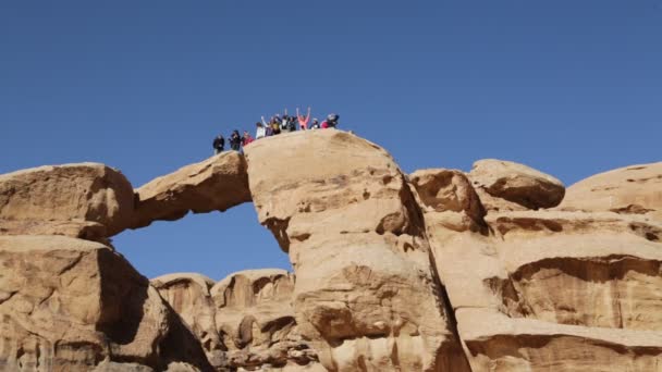 Antike Archäologische Stätte Klassisches Erbe Jordanien — Stockvideo