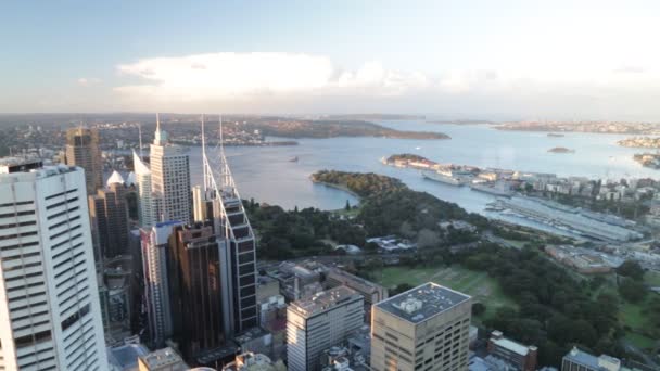 Vista Aérea Edificios Sydney Australia — Vídeos de Stock