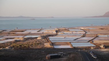 Tuz Gölü danakil, Etiyopya, güzel manzara