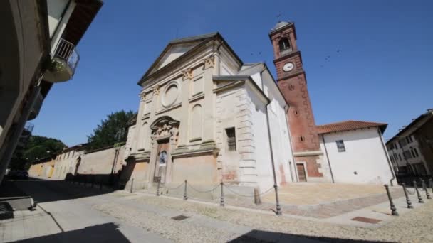 Католическое Религиозное Здание Италии — стоковое видео