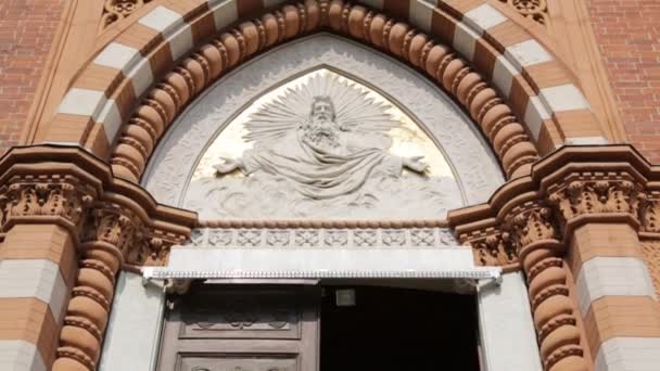 Стародавні Католицької Релігії Будівлі Borghi Варан Італія — стокове відео