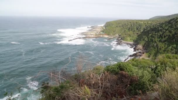 Riprese Panoramiche Della Riserva Tsitsikamma Sud Africa — Video Stock