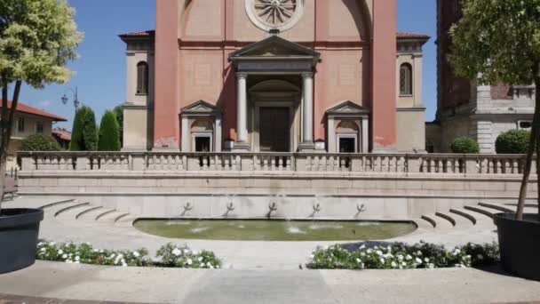 Edificio Antigua Religión Católica Italia — Vídeos de Stock