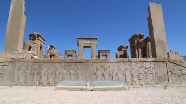 Persepolis eski kalıntılar, İran'ın tarihi hedef anıtlar 