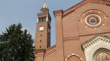 beauitufl eski İtalyan Katolik dini yapı doğal görünümünü 