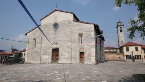 Imagens Cênicas Antiga Igreja Católica Itália — Vídeo de Stock