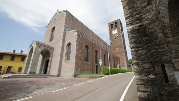 Turbigo 이탈리아에서 교회의 — 비디오