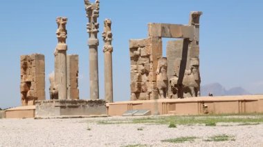 Persepolis eski kalıntılar, İran'ın tarihi hedef anıtlar 