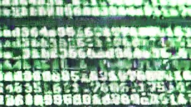 program kodu için arka plan bilgisayar ekranında yakın çekim görüntüleri